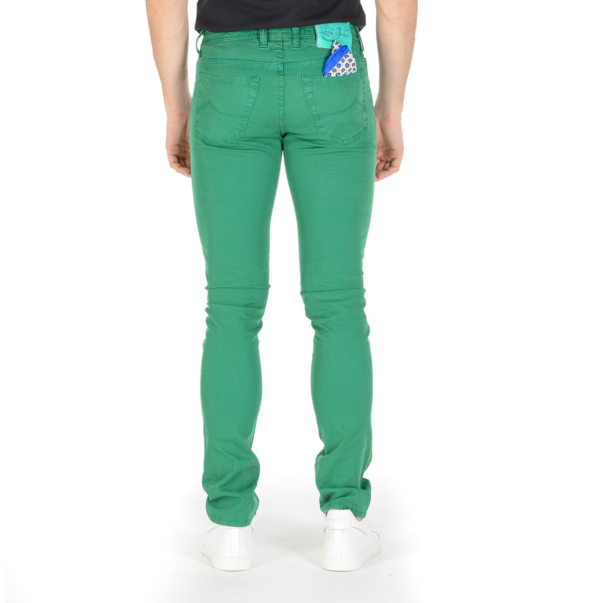 Pantaloni da uomo Jacob Cohen J688 verdi
