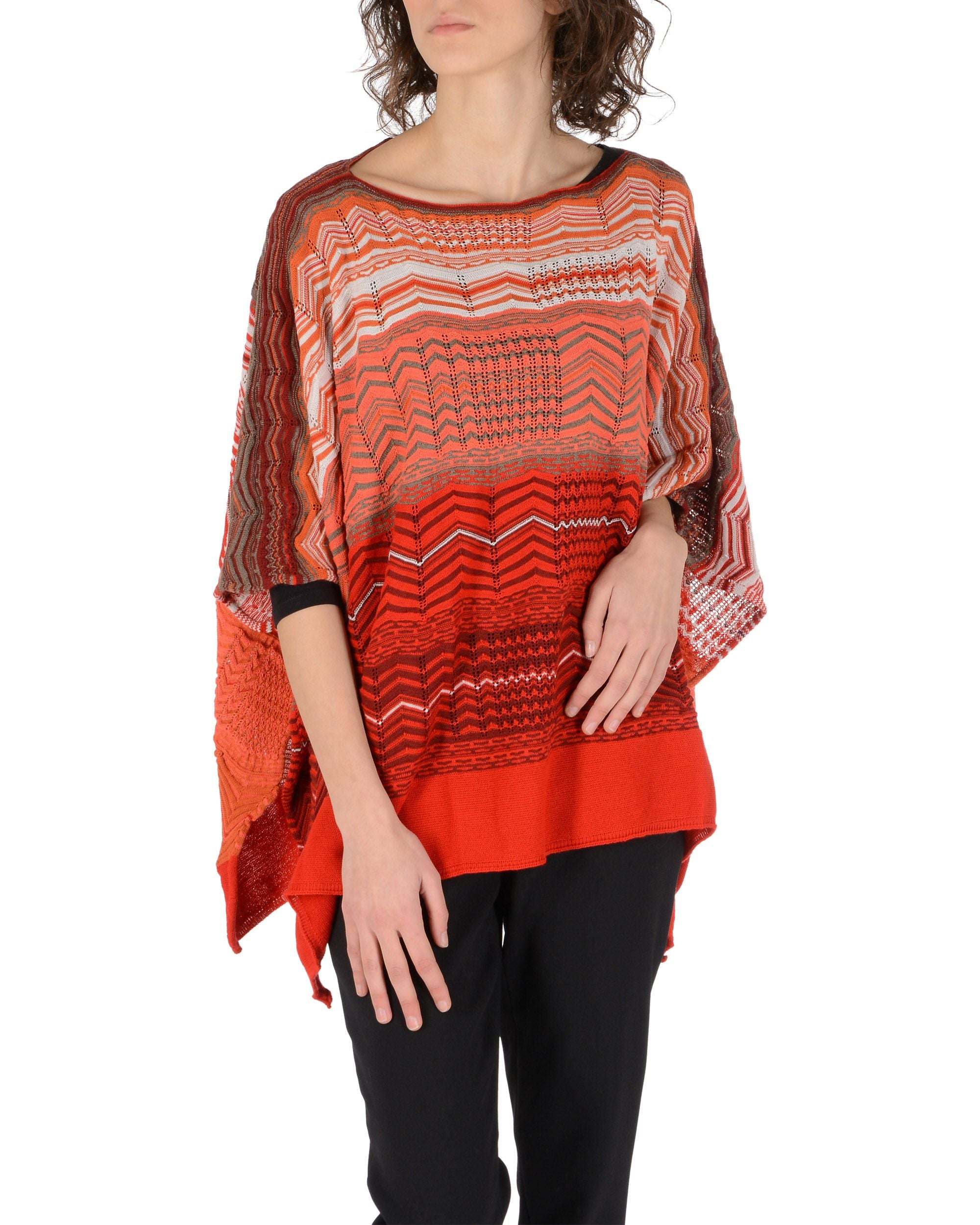 Missoni Donna Poncho Multicolore POT8WMD55470002