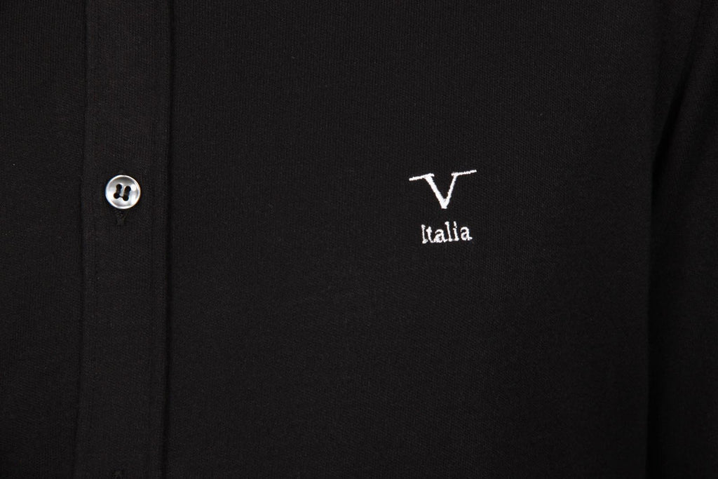 V 1969 Italia maglia a maniche lunghe da uomo Paris Jersey Nero