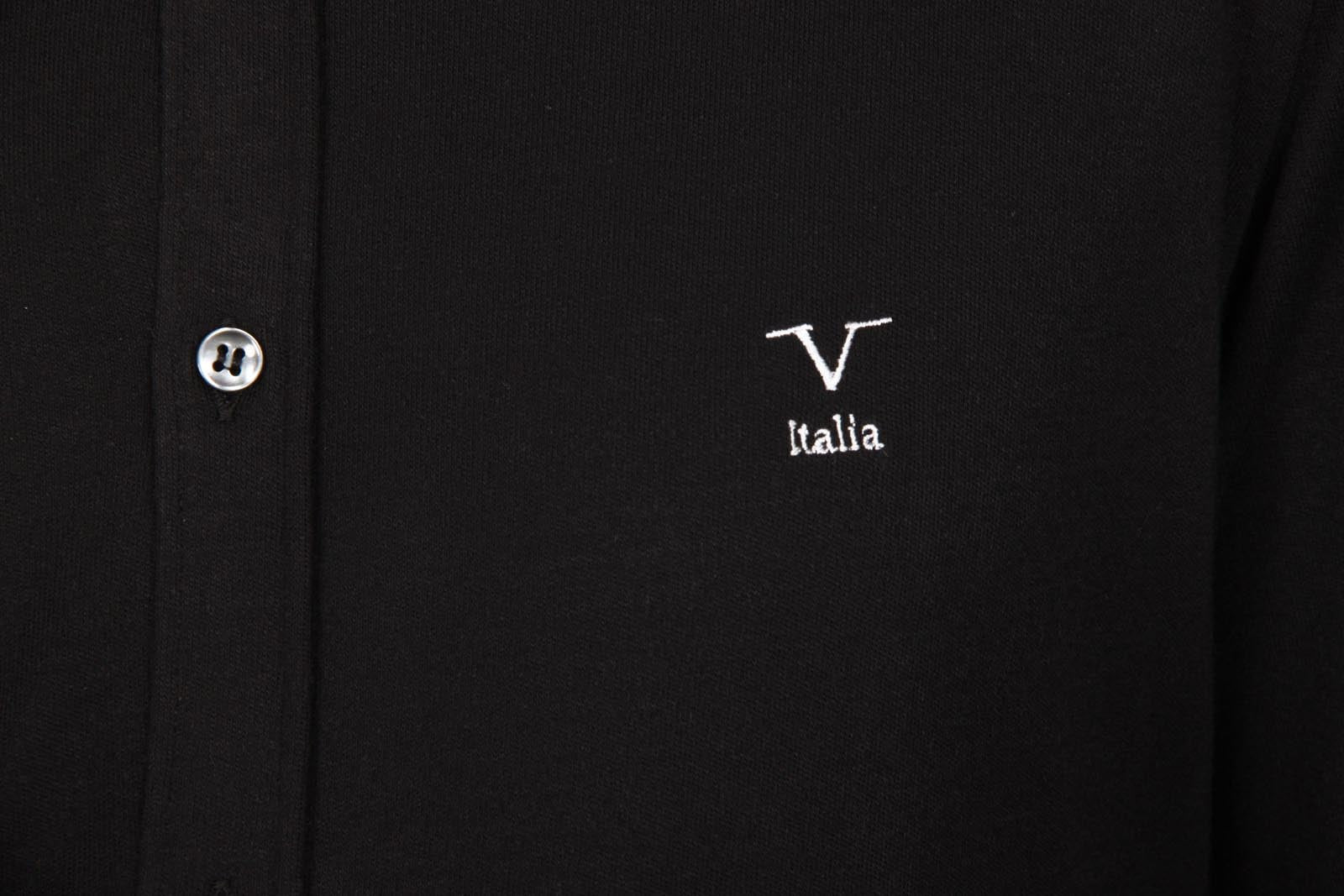 V 1969 Italia maglia a maniche lunghe da uomo Paris Jersey Nero