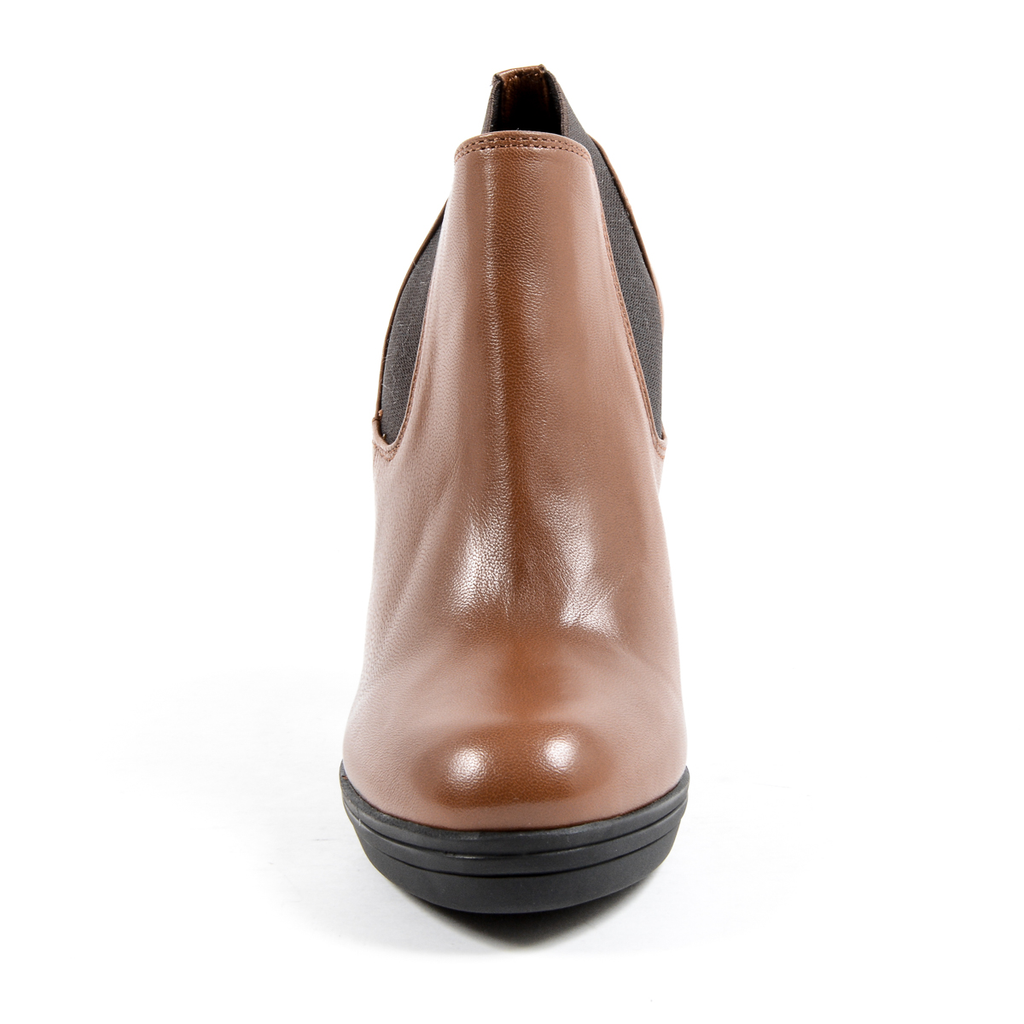 V 1969 Italia Stivaletto con tacco da donna marrone GRACY