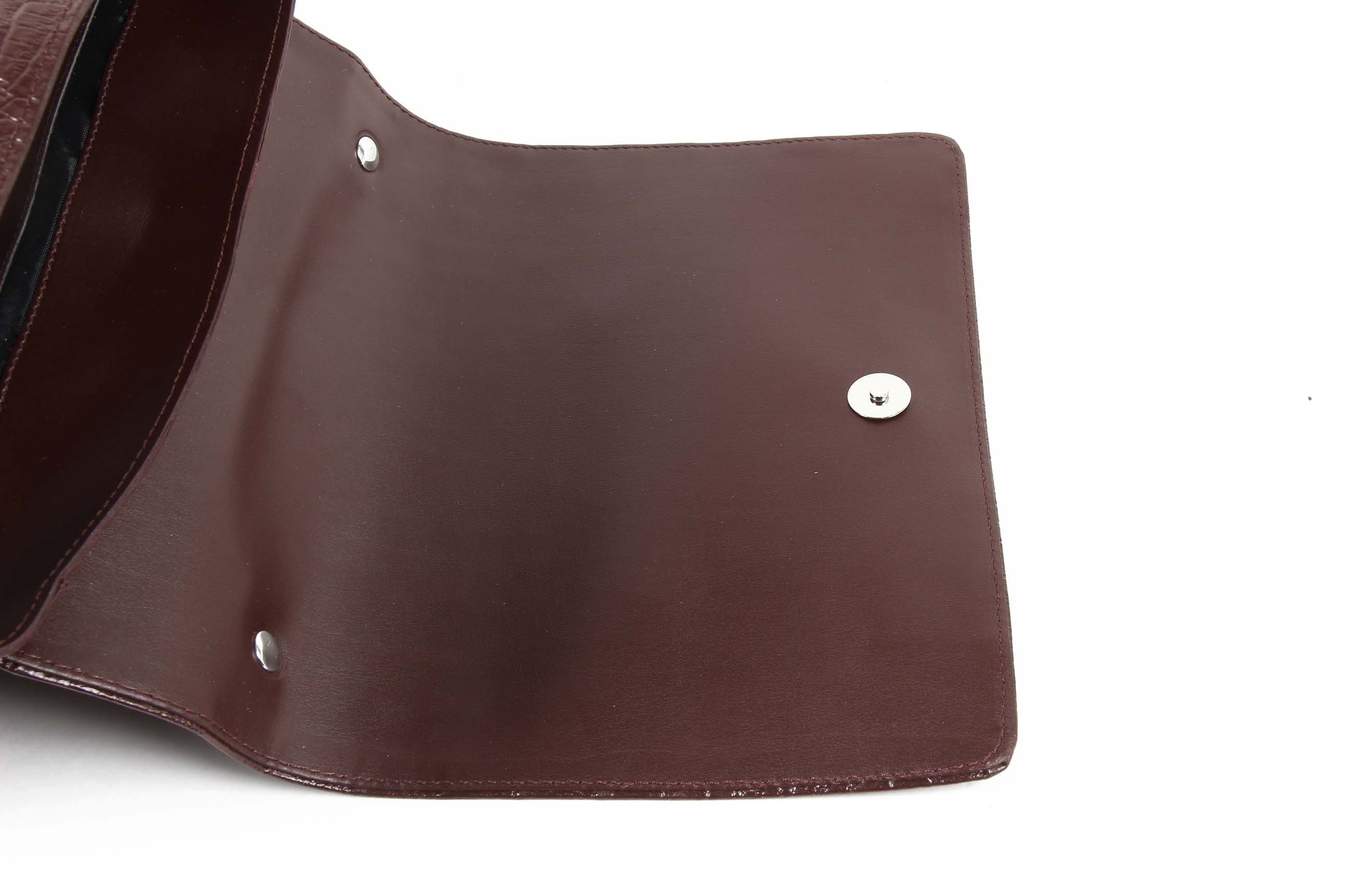 V 1969 Italia Borsa da donna ARC01 MOIRA COCCO BORDEAUX