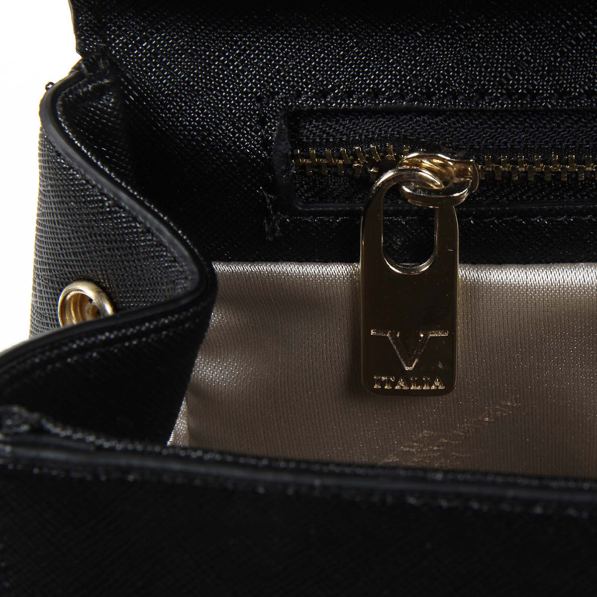 V 1969 Italia Borsa da donna VE09 NERO