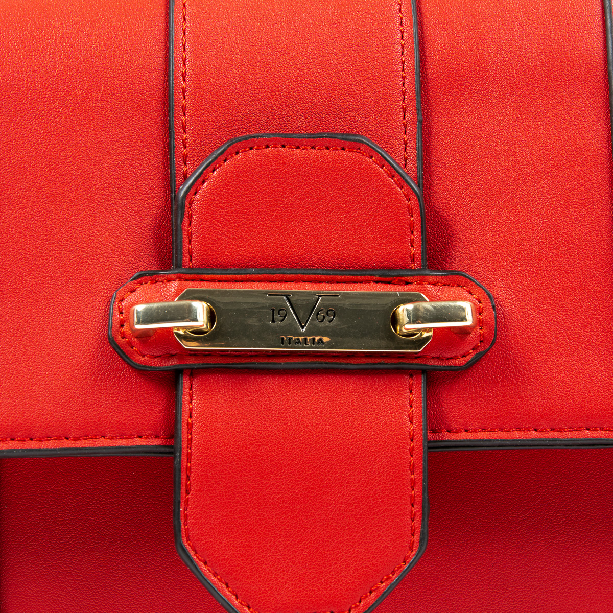 V 1969 Italia Borsa da donna rossa LINDA