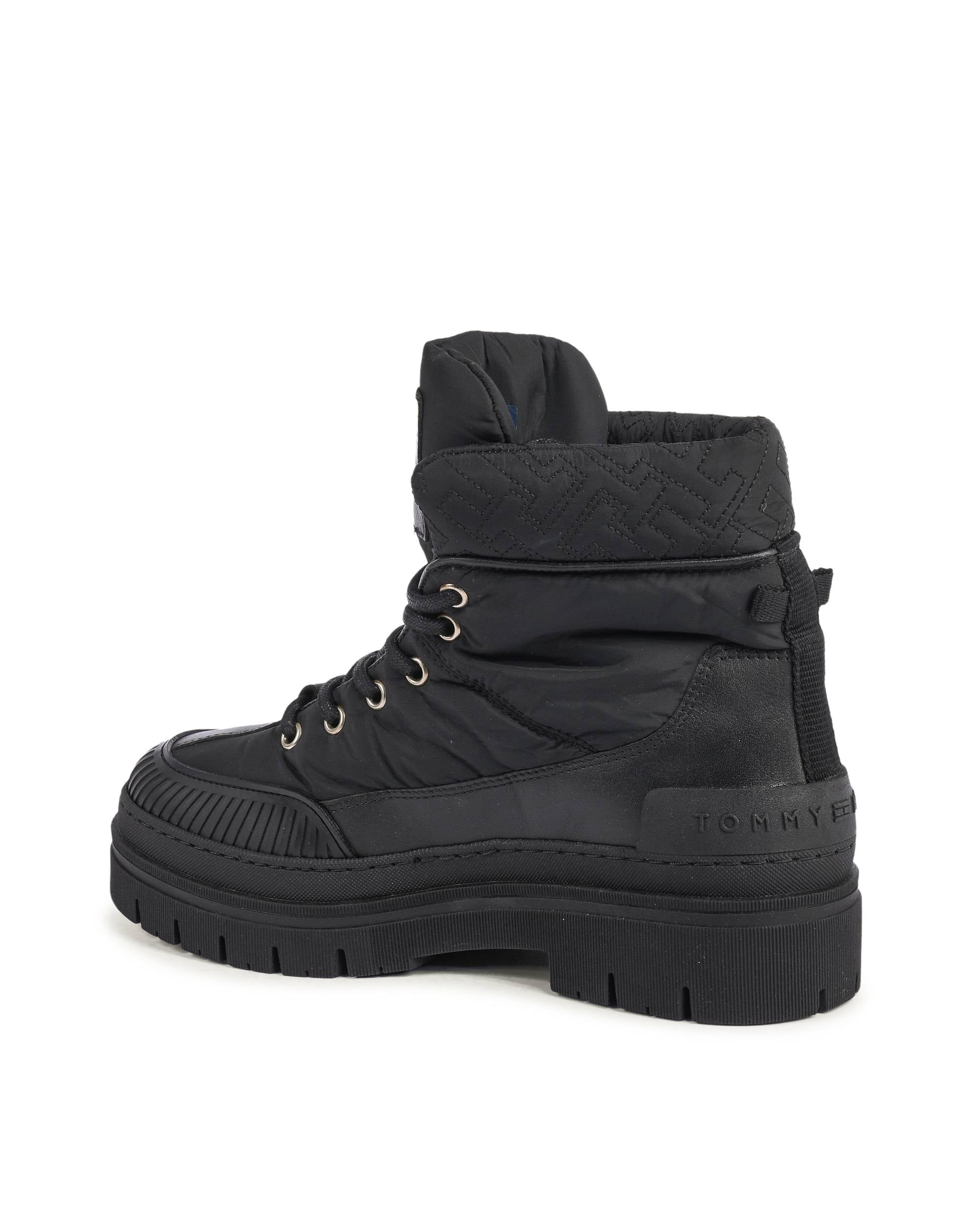 Tommy Hilfiger Stivali da donna NERO FW0FW07502BDS