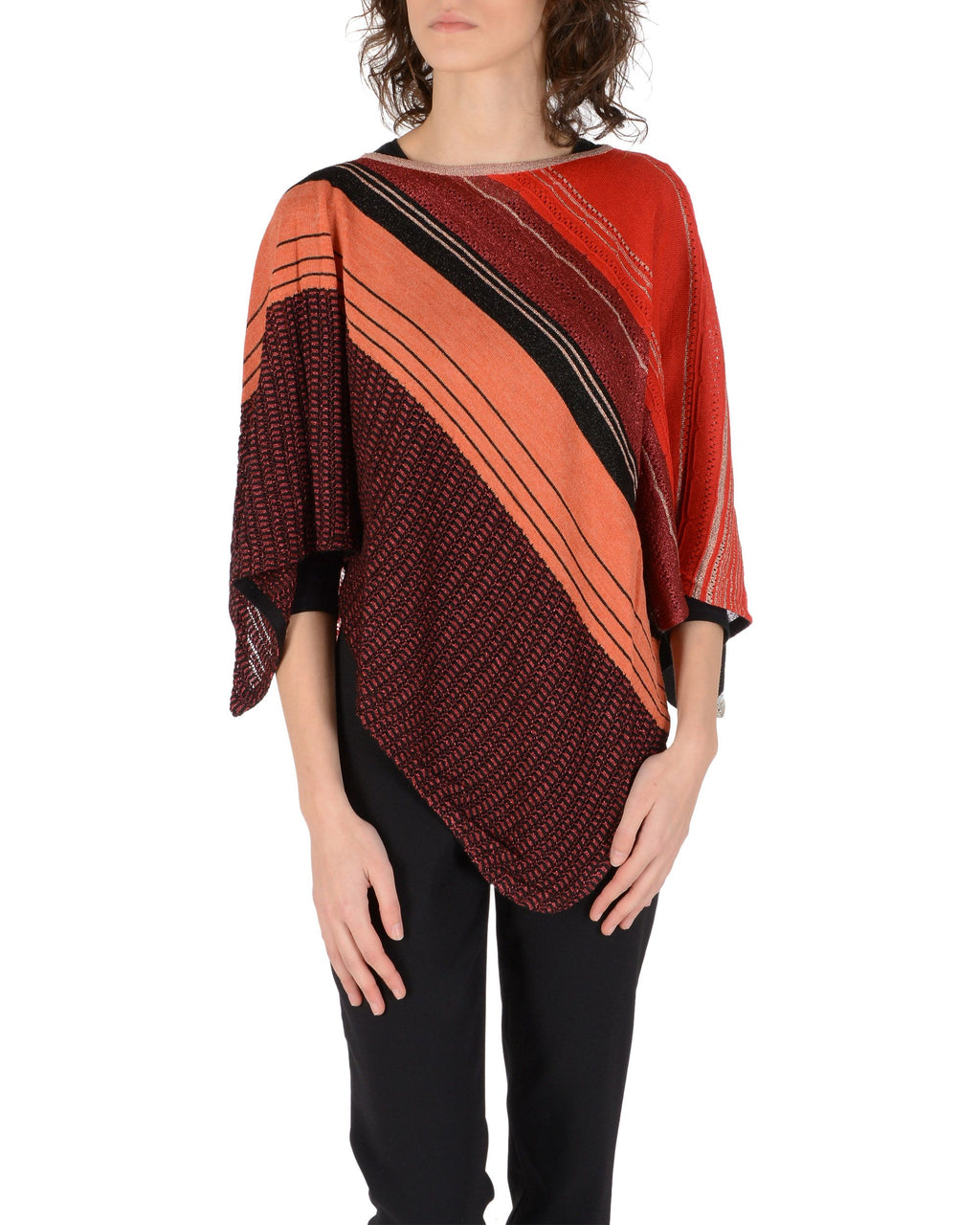 Missoni Donna Poncho Multicolore POI1VMD66760003