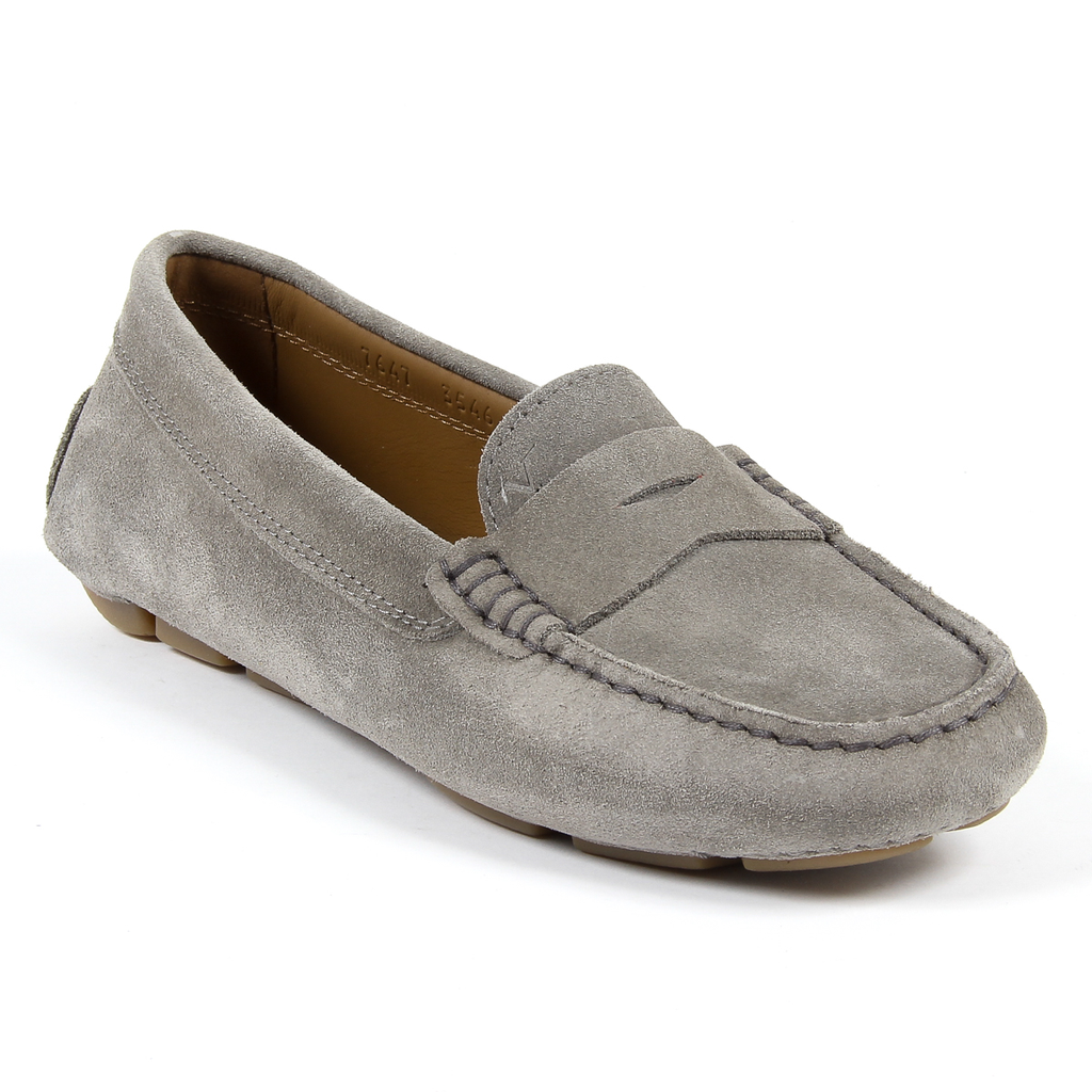 V 1969 Italia Mocassino da donna grigio AMALFI