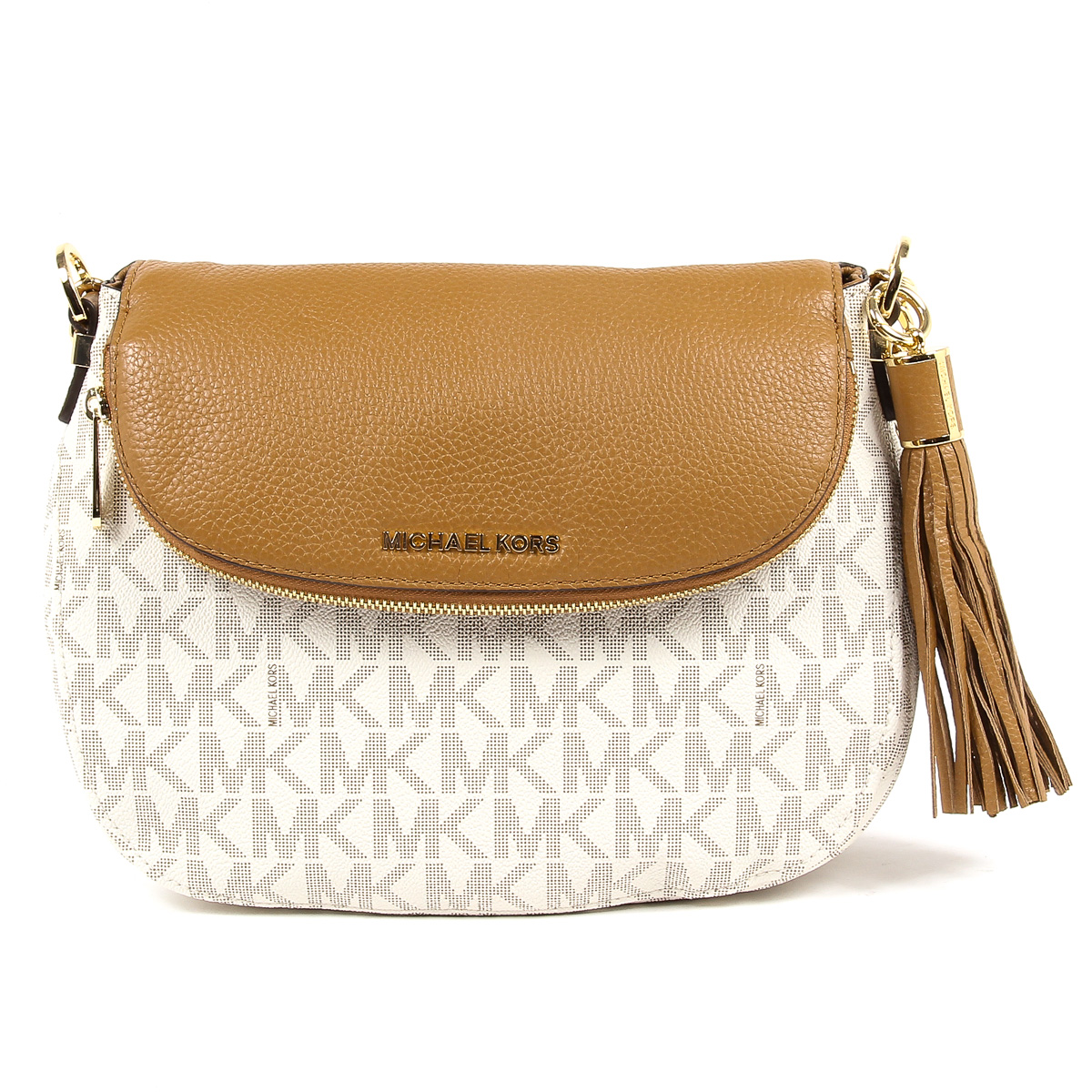 Borsa a mano da donna Michael Kors BEDFORD 35T7GBFL2B VANIGLIA ACRN