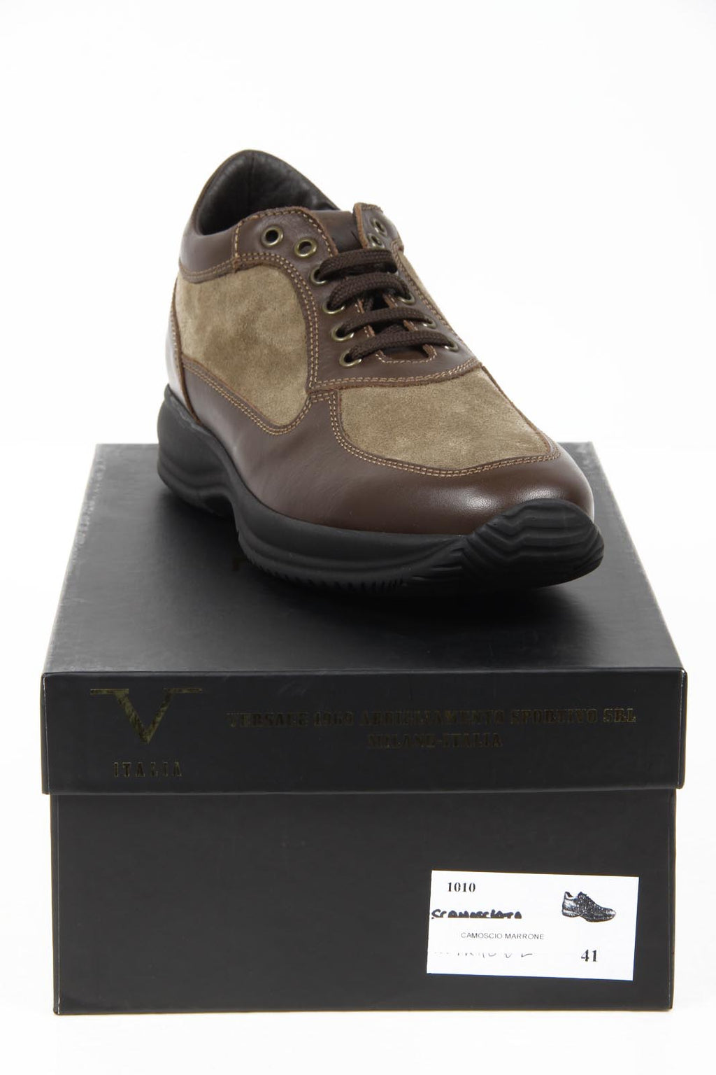 Scarpe da ginnastica da uomo V 1969 Italia 1010 CAMOSCIO MARRONE