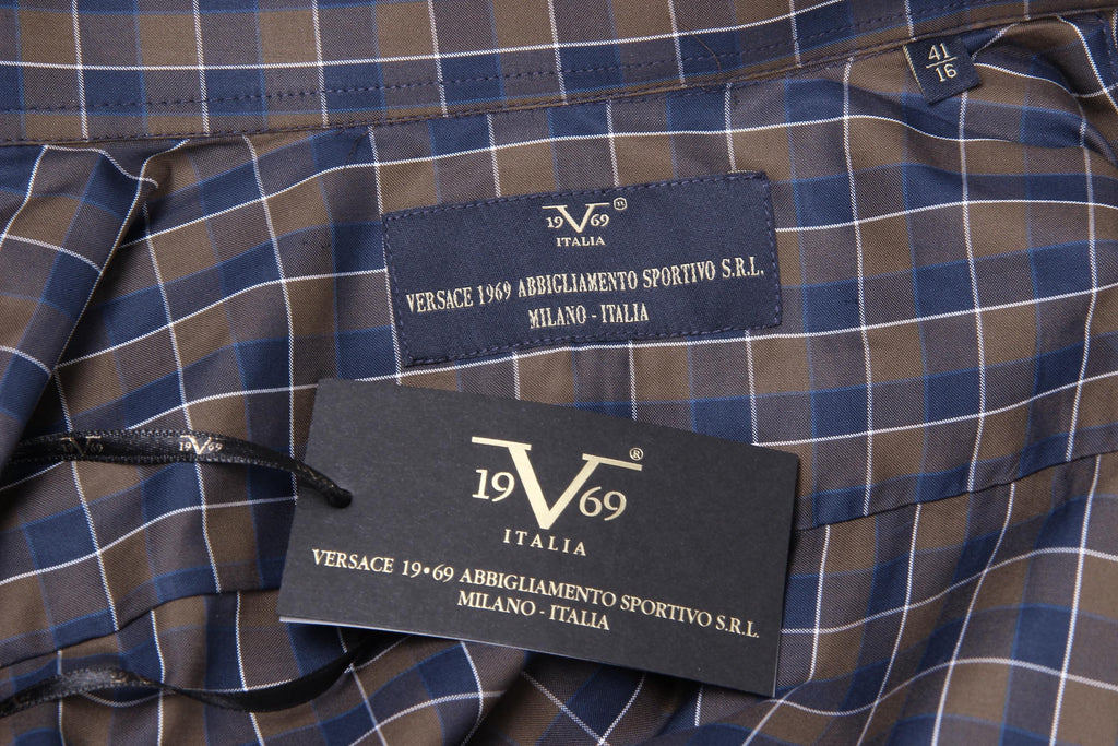 V 1969 Italia Camicia da uomo moderna classica 377 VAR. 031