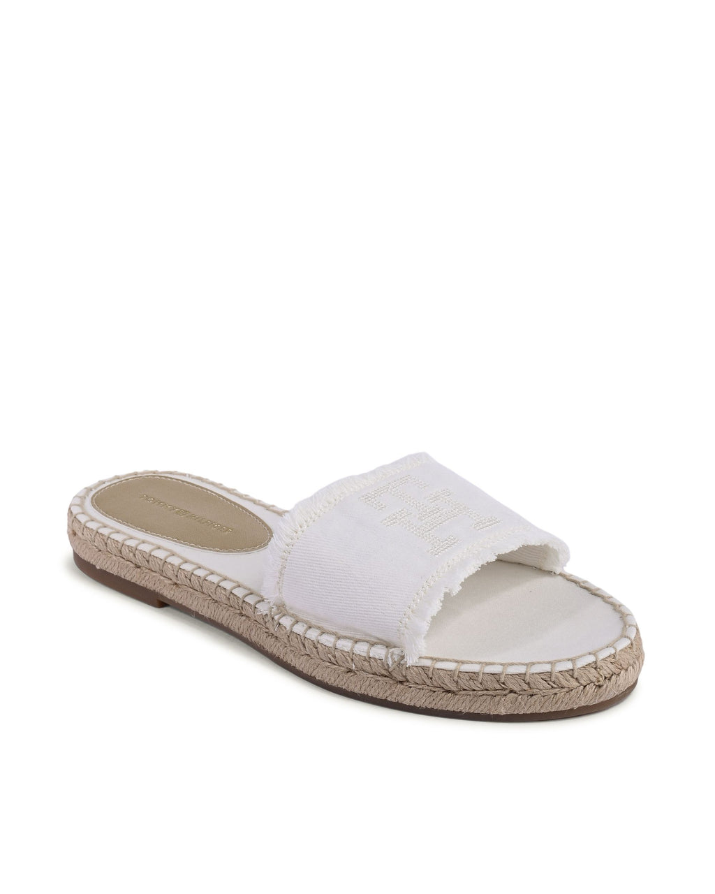 Tommy Hilfiger Espadrillas da donna bianche FW0FW071030LE