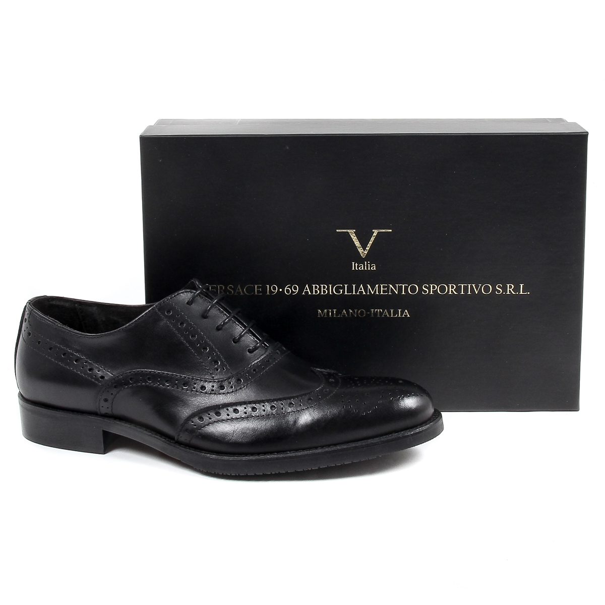 V 1969 Italia Scarpa Oxford Brogue da uomo