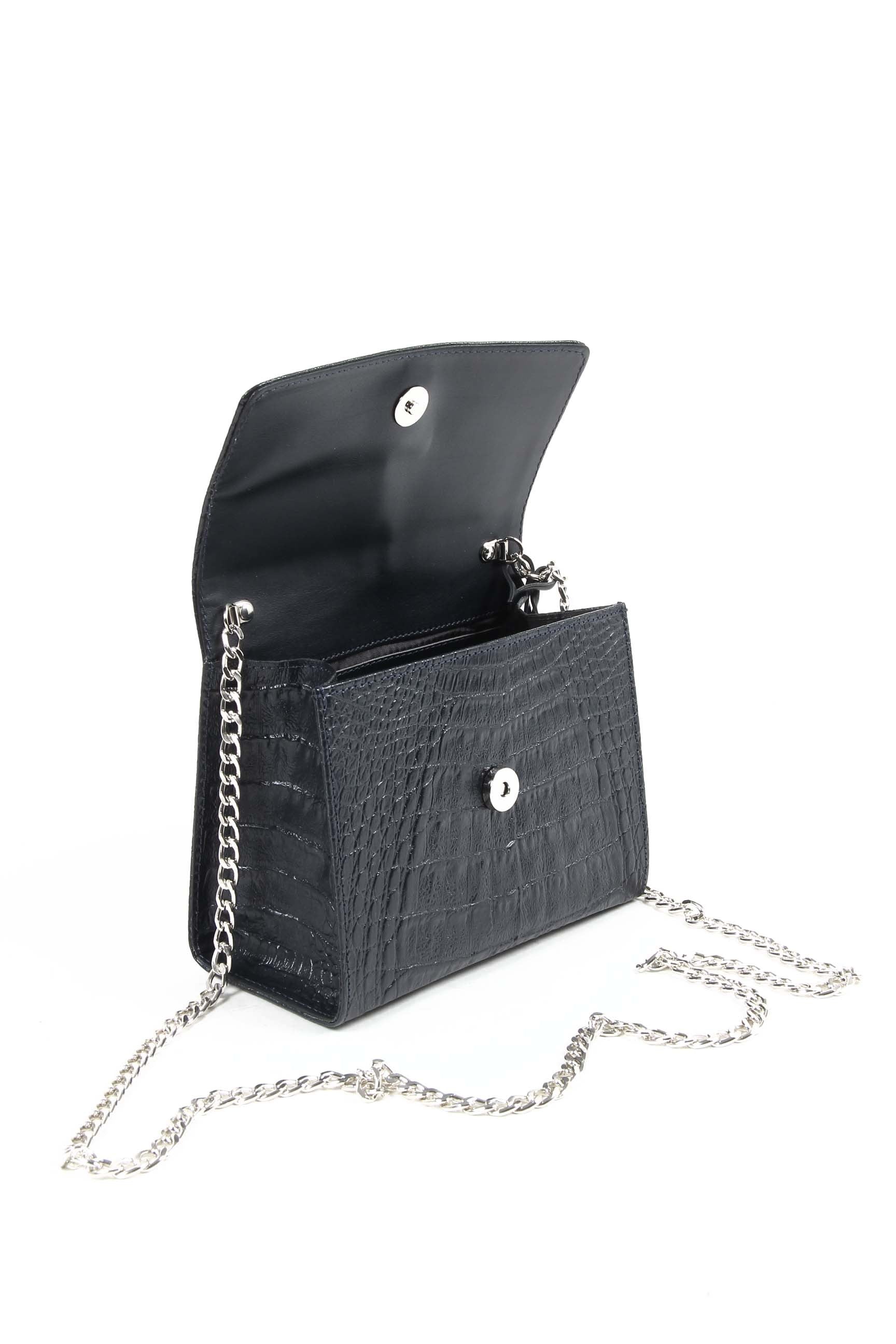 Borsa da donna V 1969 Italia ARC04 PELAGIA COCCO BLU