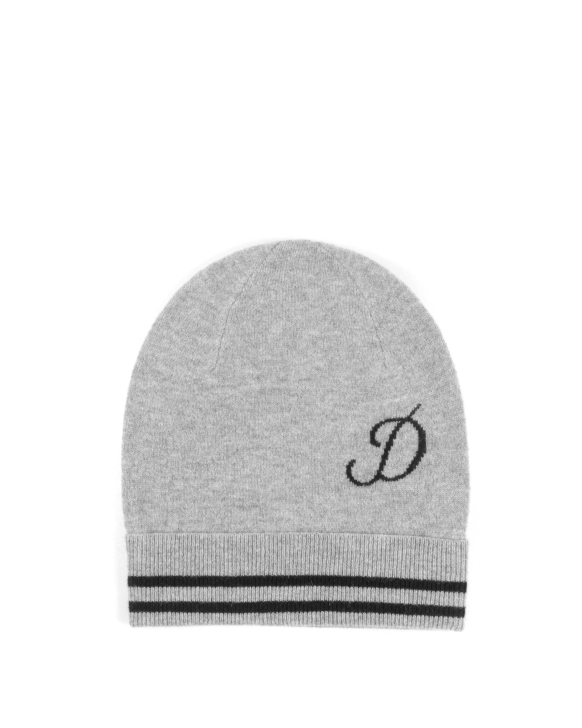 Berretto monogrammato Dee Ocleppo BRUNTSFIELD GREY D