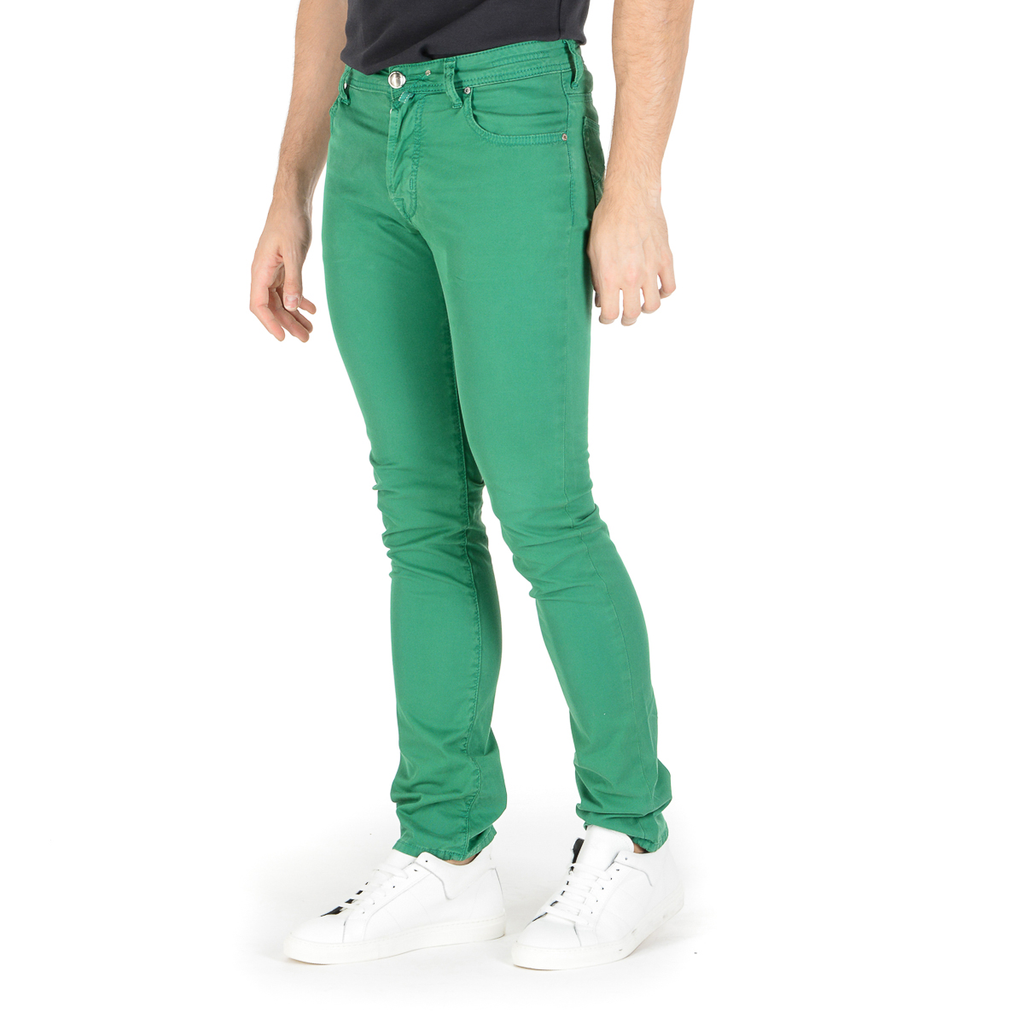 Pantaloni da uomo Jacob Cohen J688 verdi