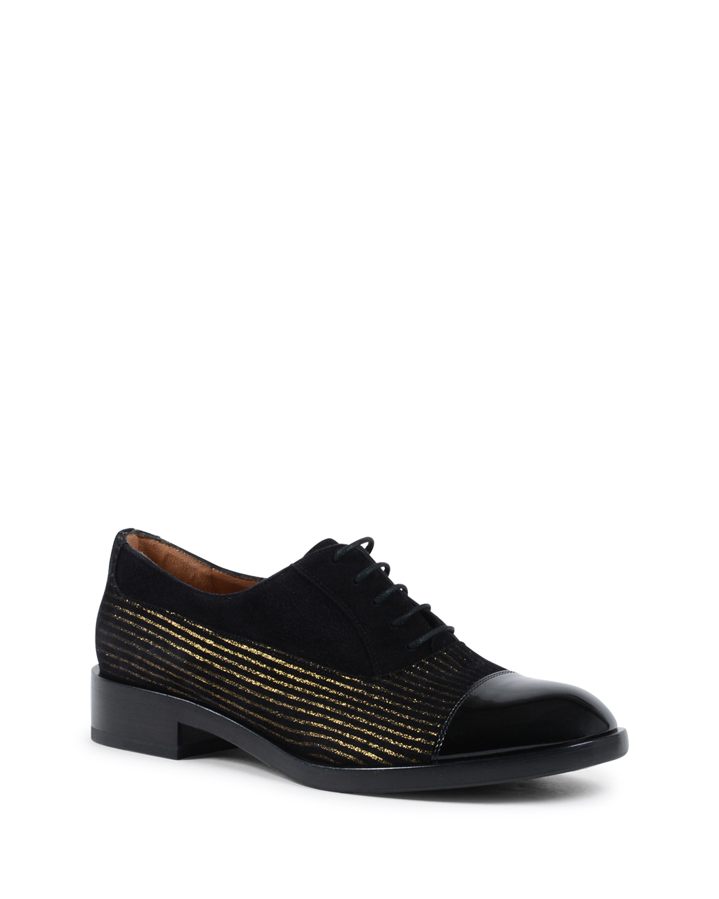 Fratelli Rossetti Womens Lace Up Shoe Black 66094 GLOSS NERO