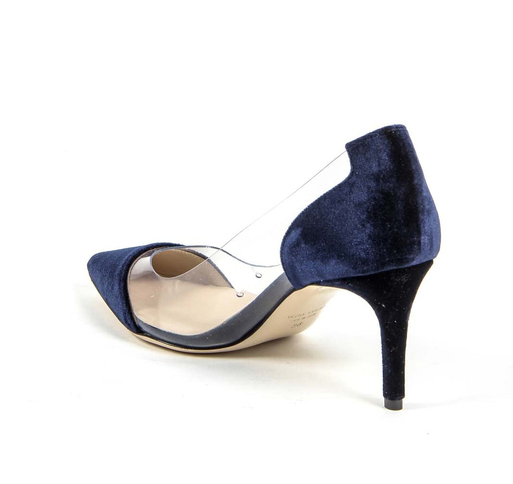 Décolleté da donna V 1969 Italia 3105124 VELLUTO BLU ROYAL