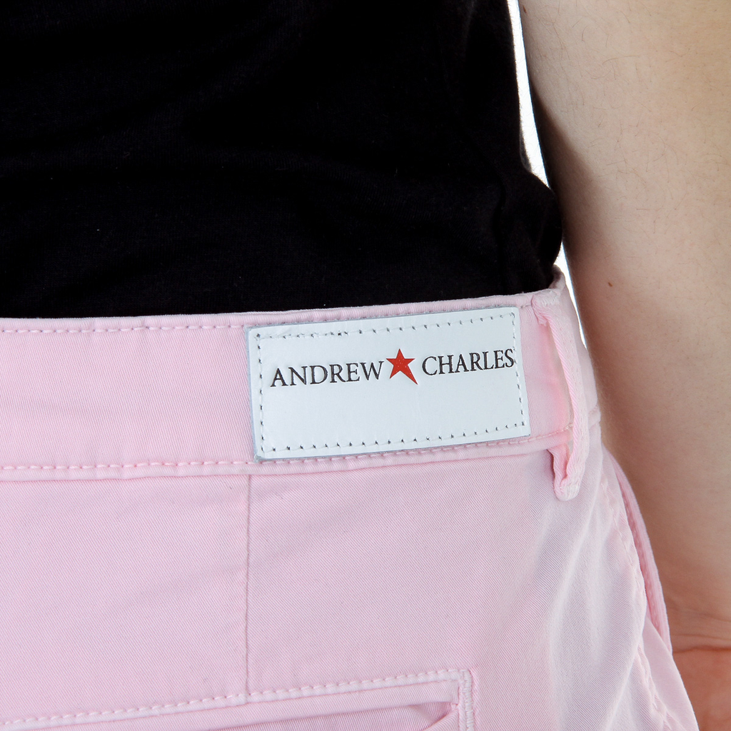 Pantaloni da donna Andrew Charles rosa PENDA