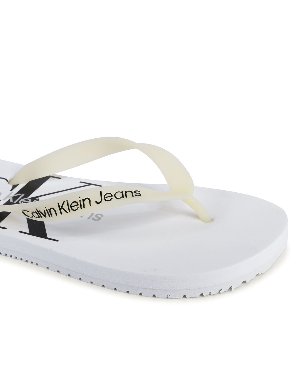 Calvin Klein Infradito da donna bianco YW0YW01246YBR