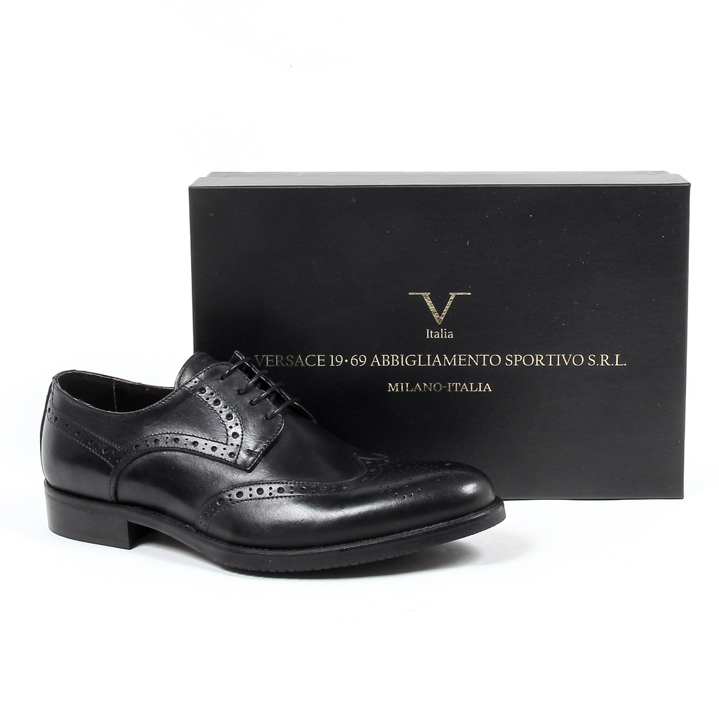 V 1969 Italia Scarpa Oxford Brogue da uomo
