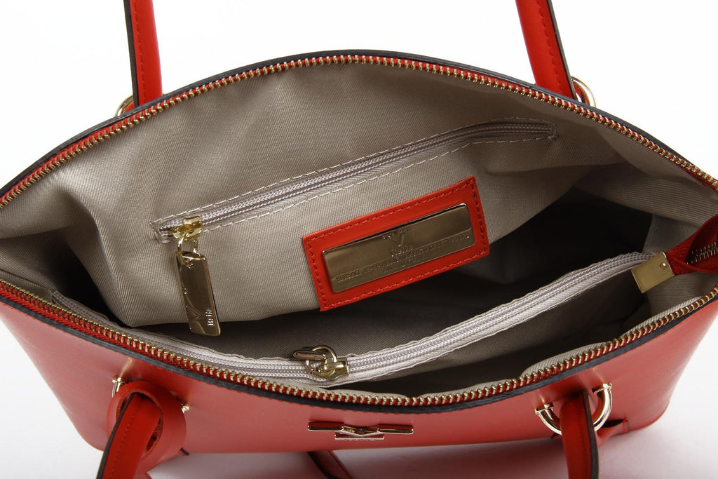 V 1969 Italia Borsa da donna V003 RUGA ROSSO