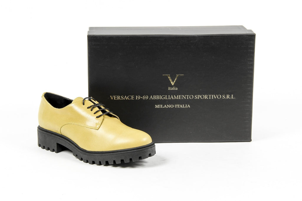 Scarpa stringata da donna V 1969 Italia C01 VITELLO GIALLO