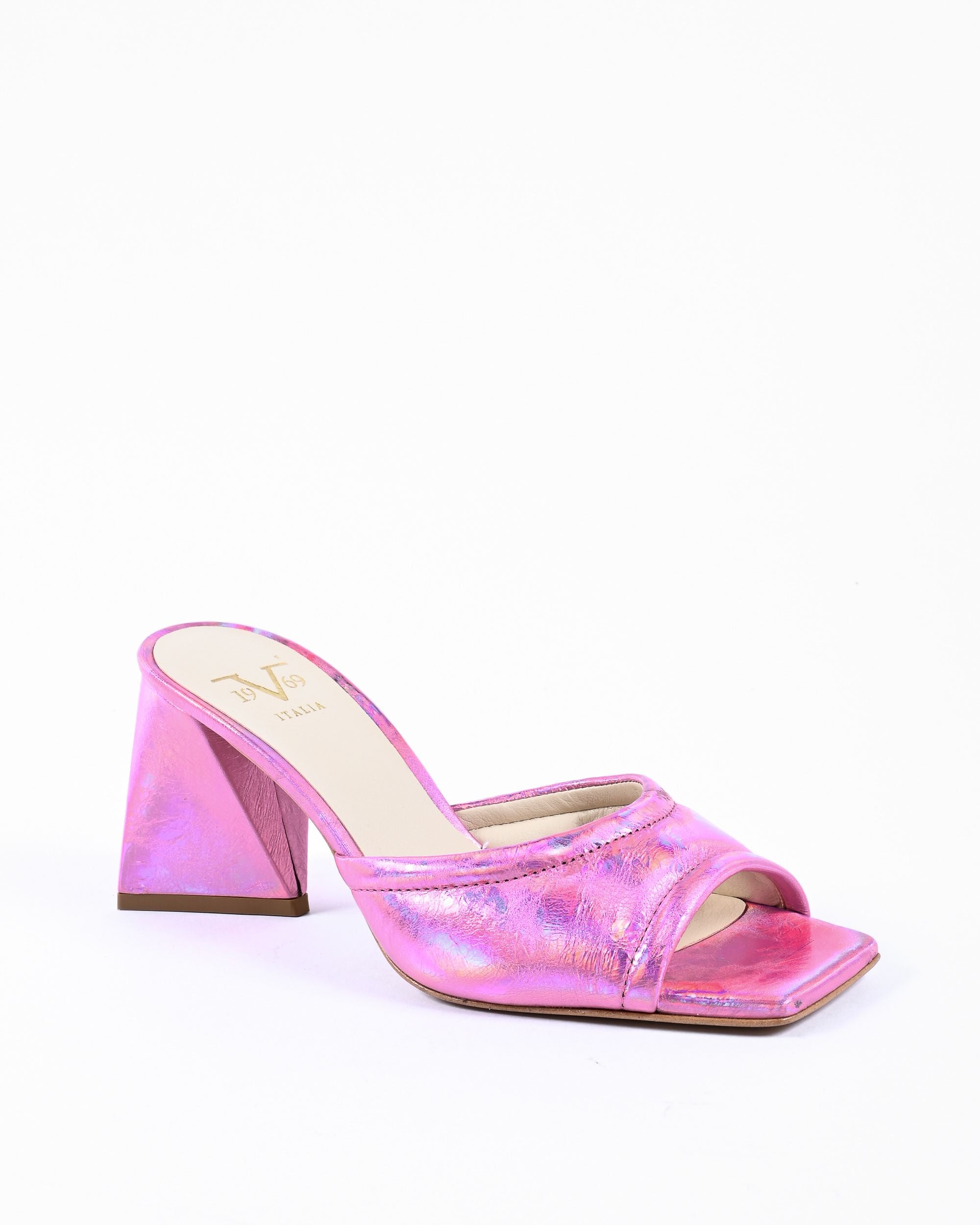 19V69 Italia Sandalo Donna Rosa SIMONA KID NAPLACK ROSA