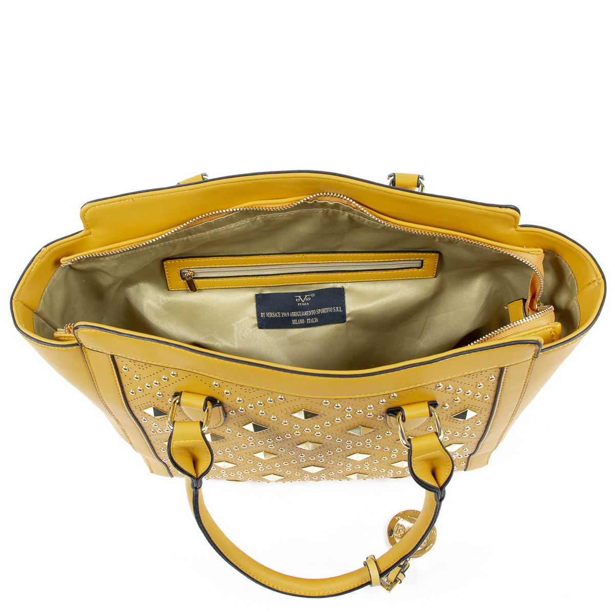 V 1969 Italia Borsa da donna gialla ROBERTA