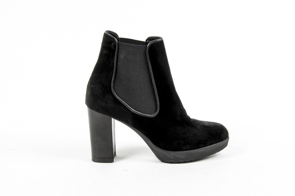 Stivaletto Donna V 1969 Italia S02 VELLUTO NERO