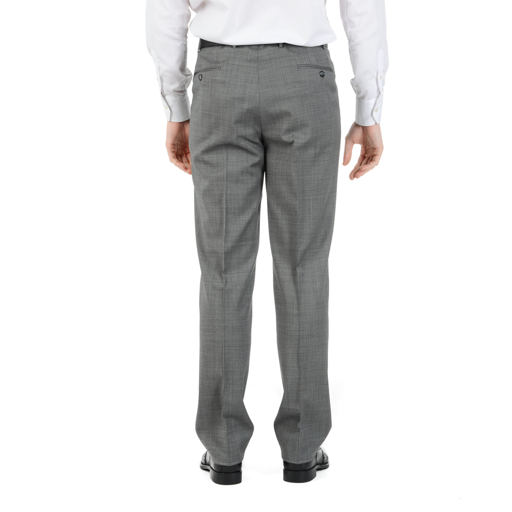 Abito da uomo Corneliani a maniche lunghe grigio Super 110's