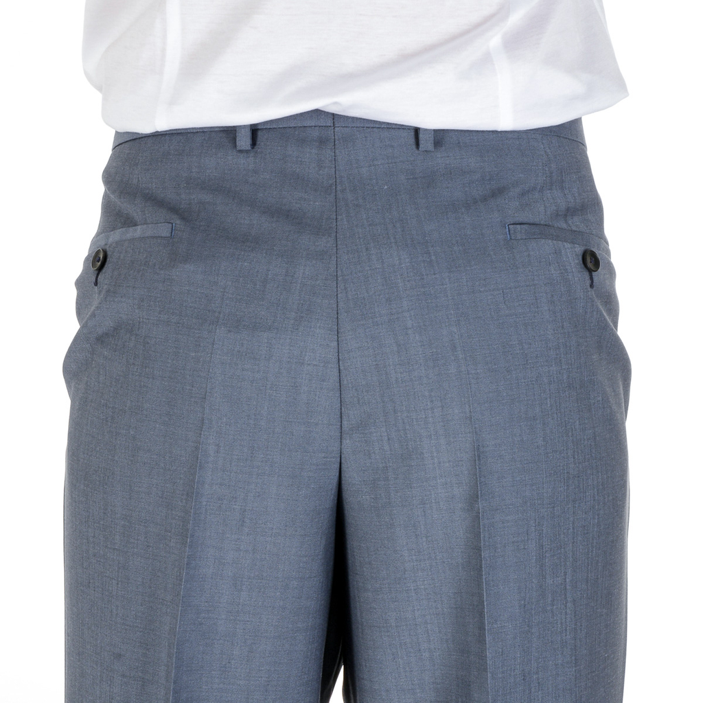 Pantaloni da uomo Hugo Boss Azzurro LEENON