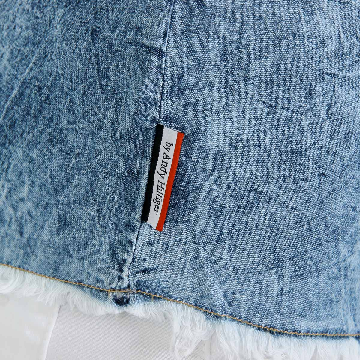 Camicia da donna Andrew Charles senza maniche in denim CAMILIA