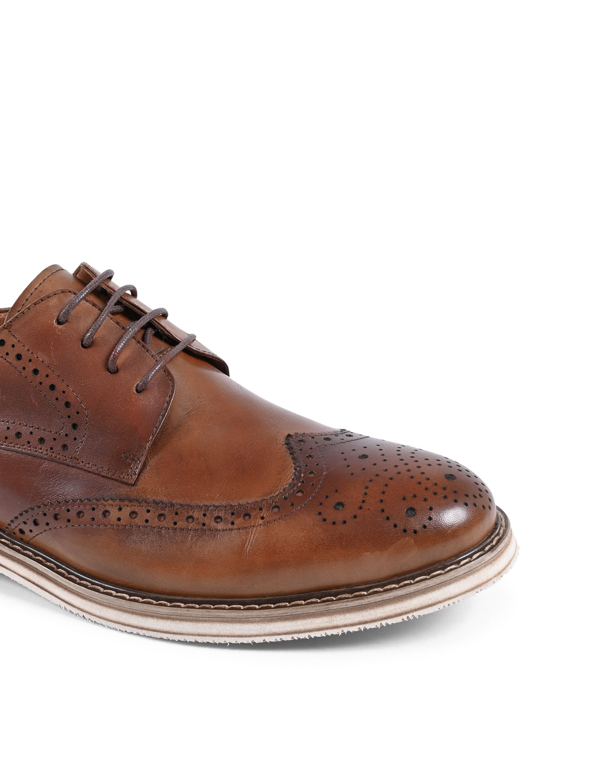 19V69 Italia Scarpe Classiche Uomo Marrone YO M949C8-26 TABACCO