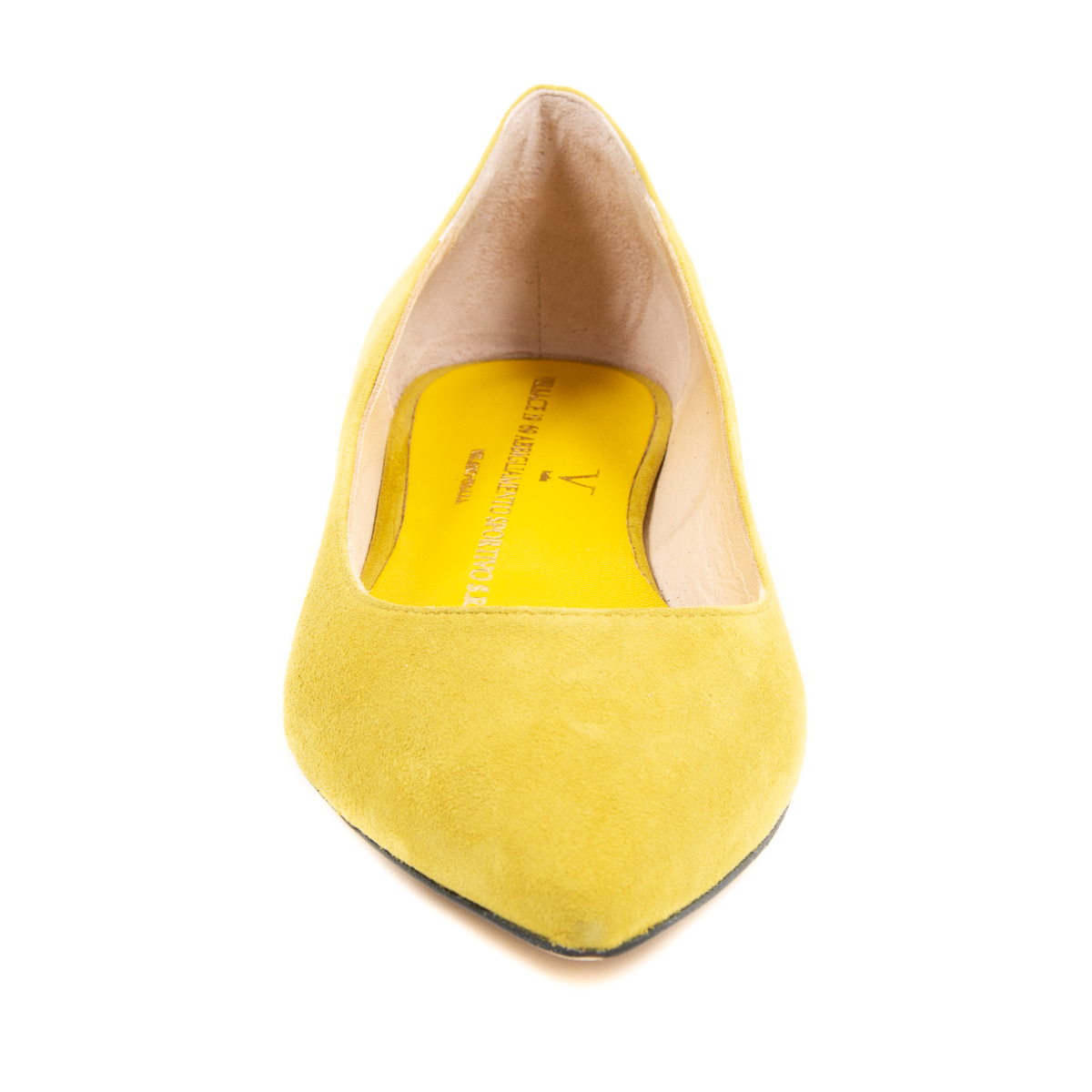 V 1969 Italia Womens Ballerina Yellow JAZZY