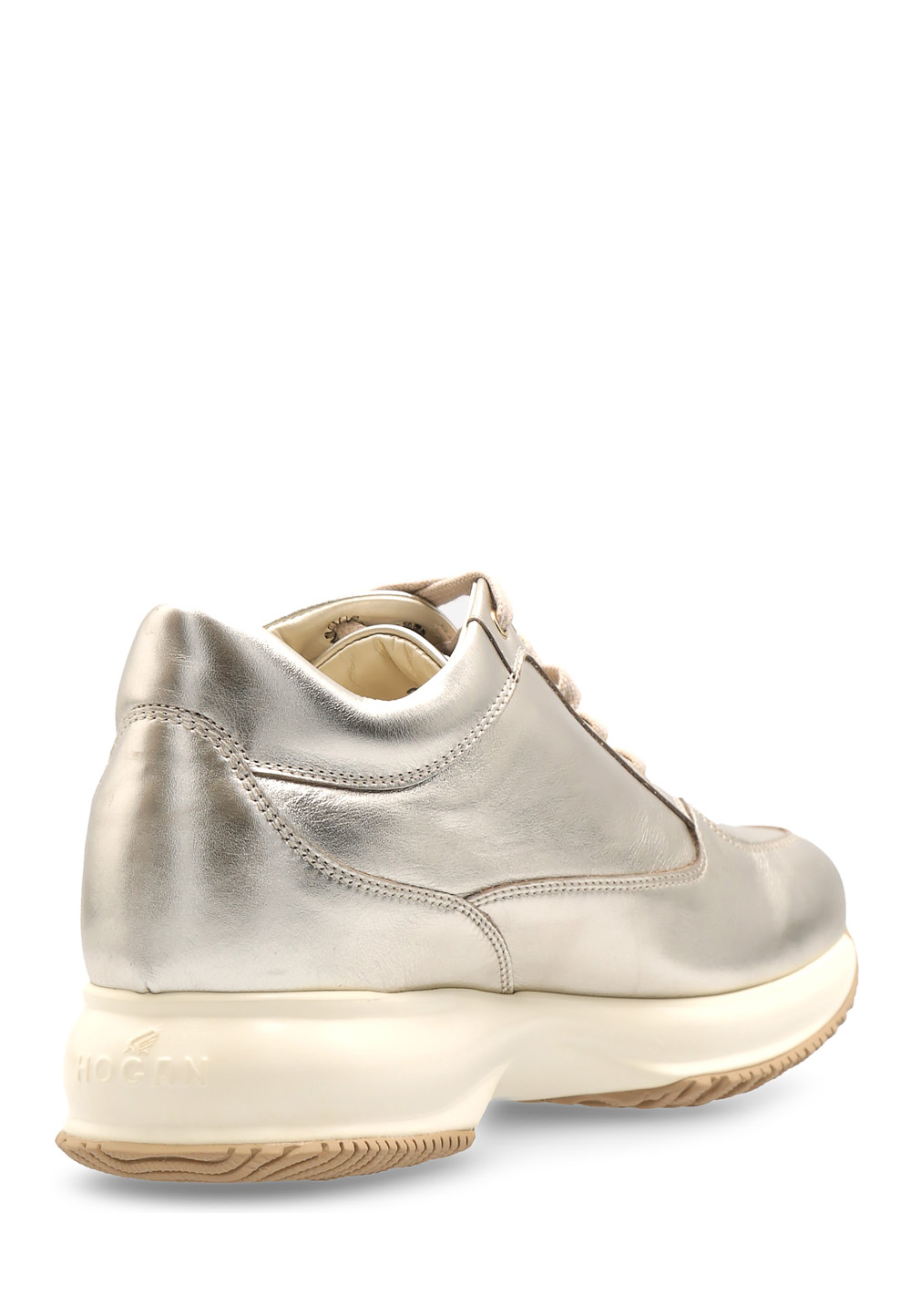 Hogan Donna Sneaker Argento Interactive HXW00N0Q240SSV0B202