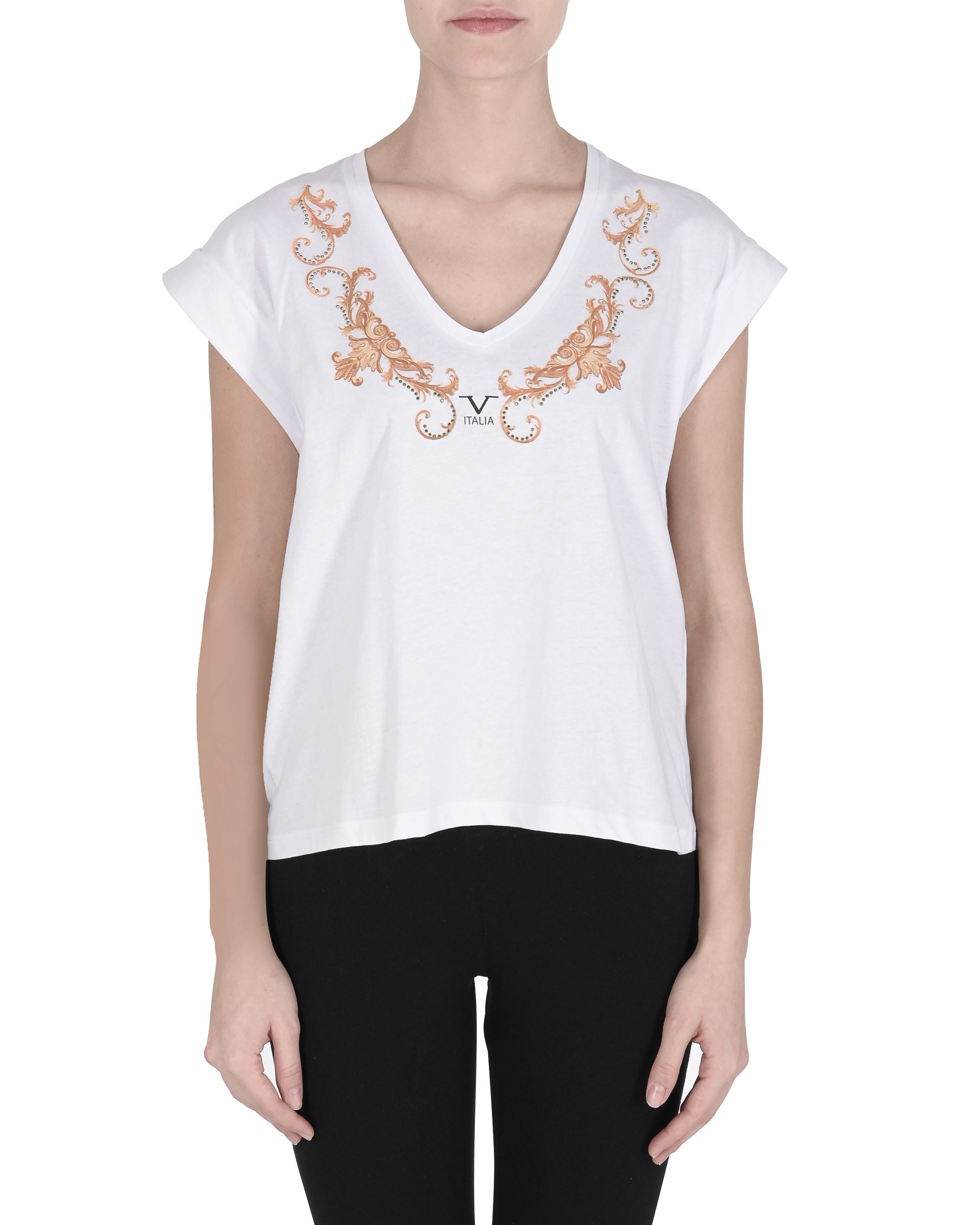 19V69 Italia T-shirt da donna SIA WHITE