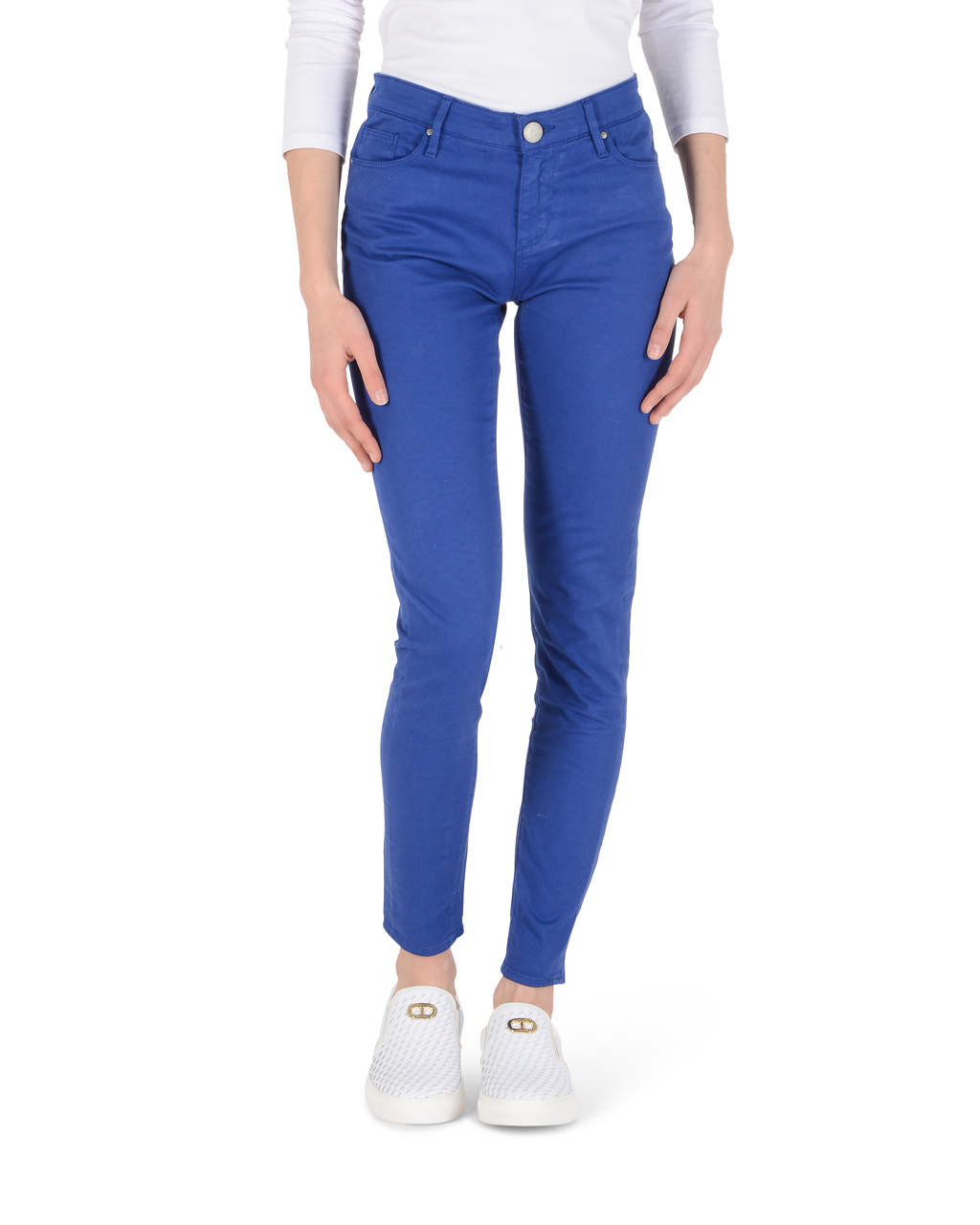 Pantaloni da donna Andrew Charles Slim Fit CLAIRE BLUE