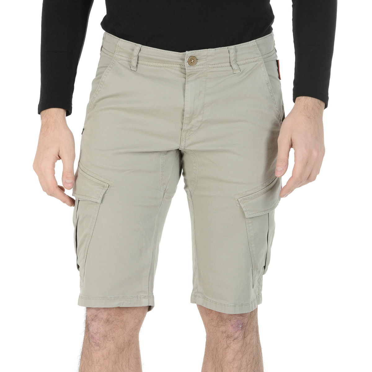 Andrew Charles Pantaloncini da uomo color talpa JAKO