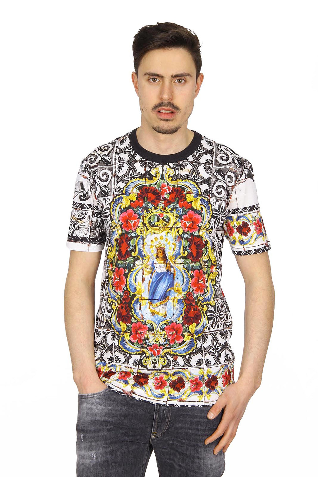 Dolce & Gabbana t-shirt uomo manica corta G8FE9T G7CVA S9000