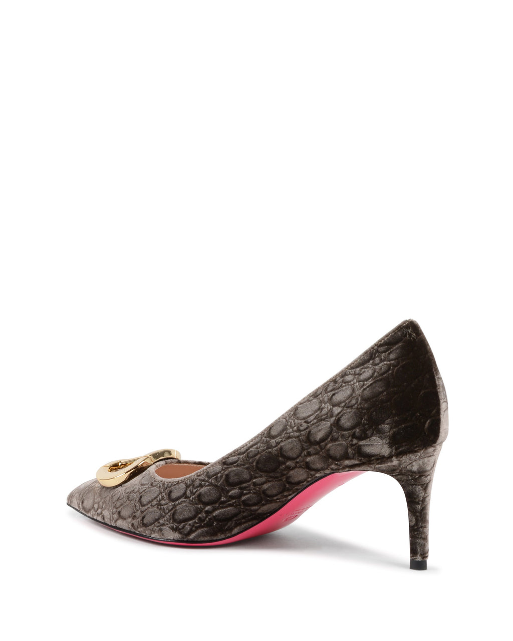 Boss Lady Cocco Velvet Pump Taupe