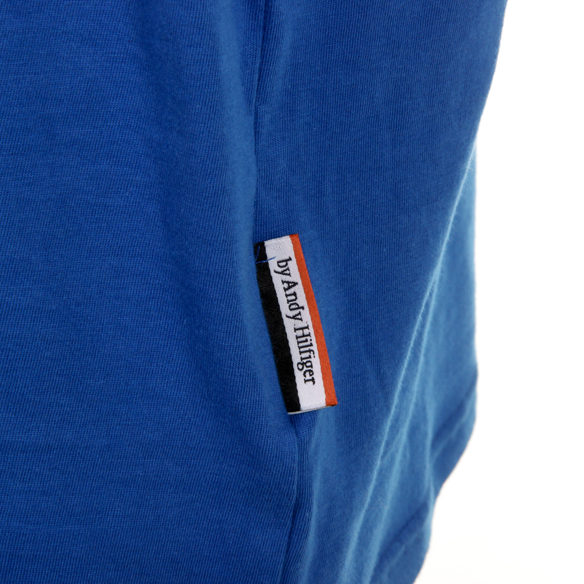 Andrew Charles Maglietta da uomo a maniche corte con scollo rotondo blu KEITA