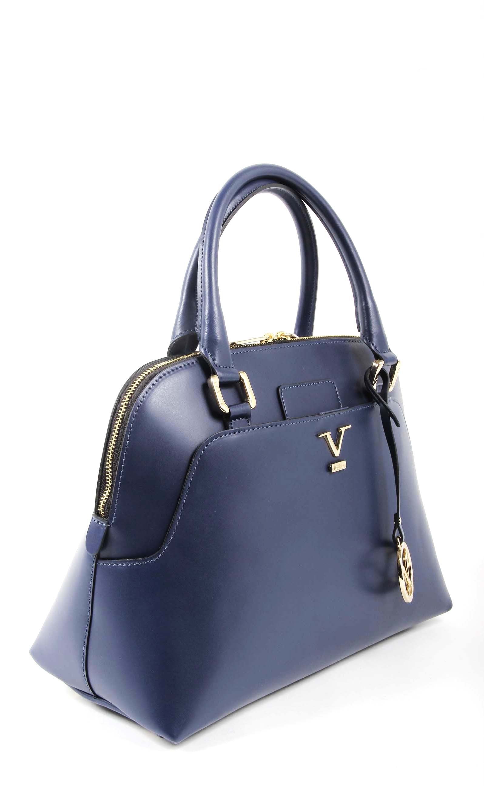 Borsa a mano da donna V 1969 Italia C151-52 RUGA BLU