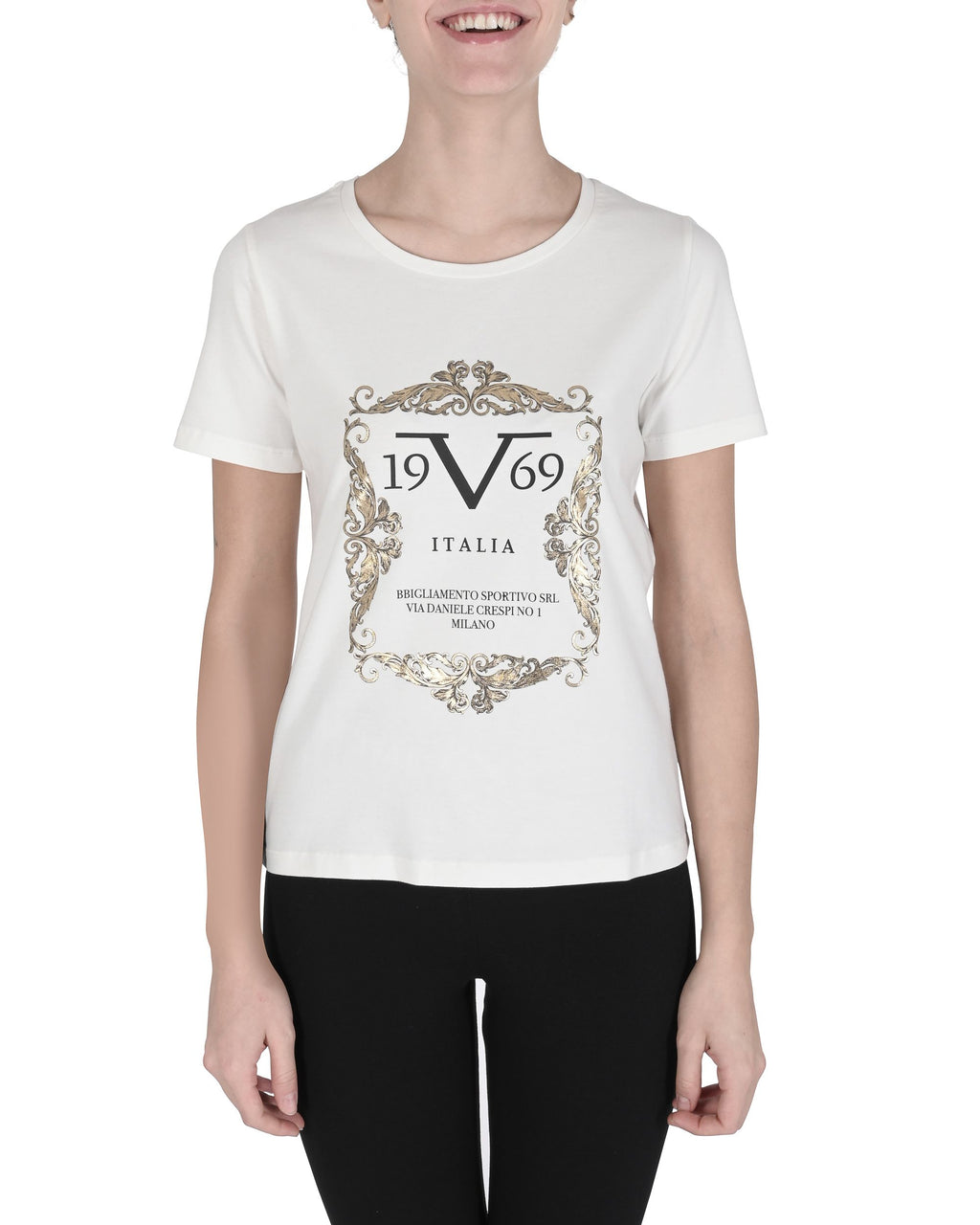 19V69 Italia T-Shirt Donna ALESSANDRA WHITE