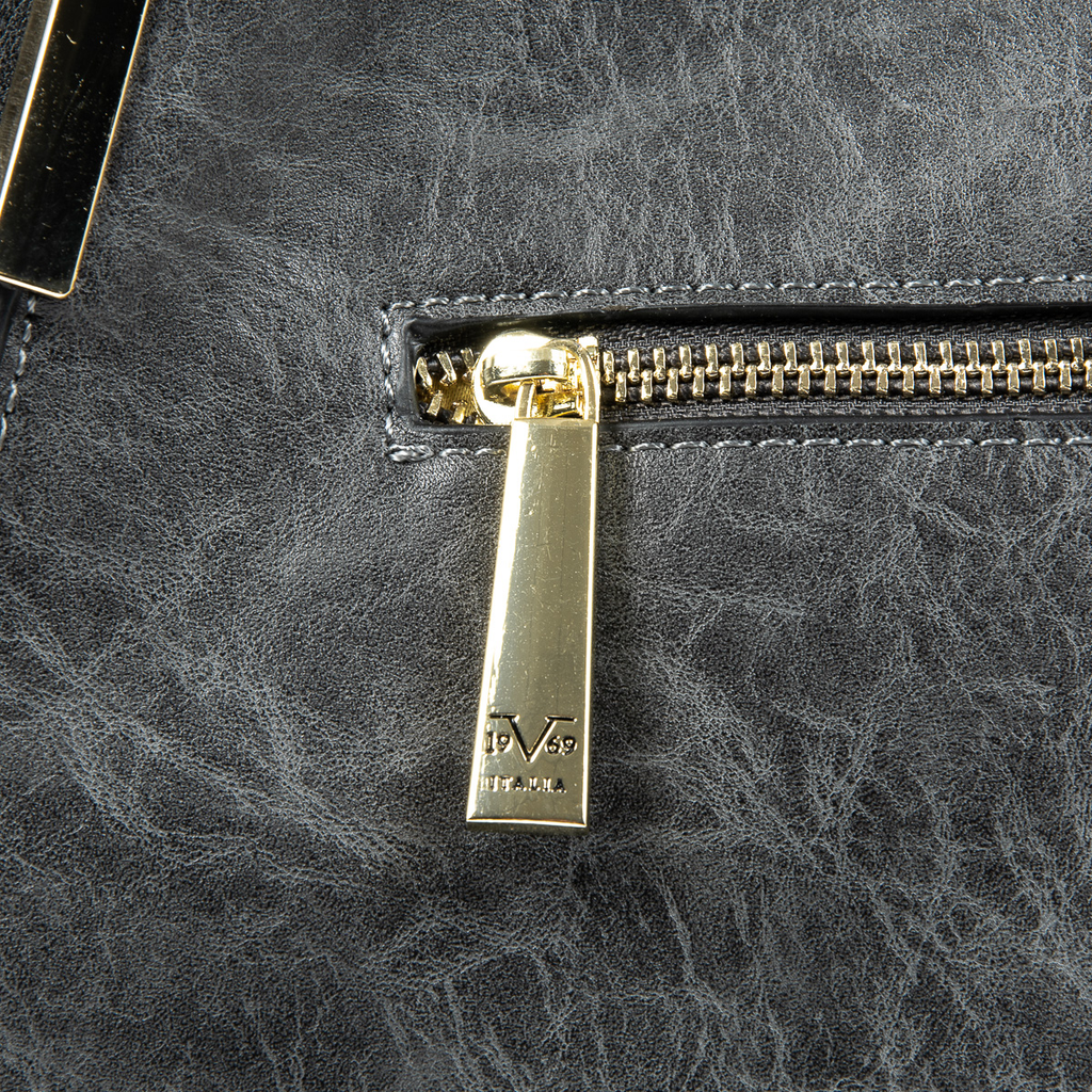 V 1969 Italia Borsa da donna grigio scuro REBECCA