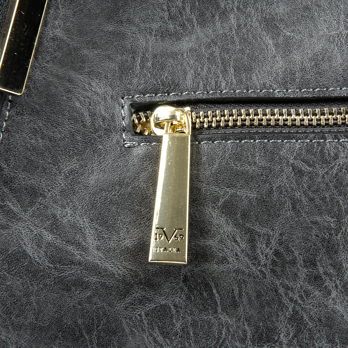 V 1969 Italia Borsa da donna grigio scuro REBECCA