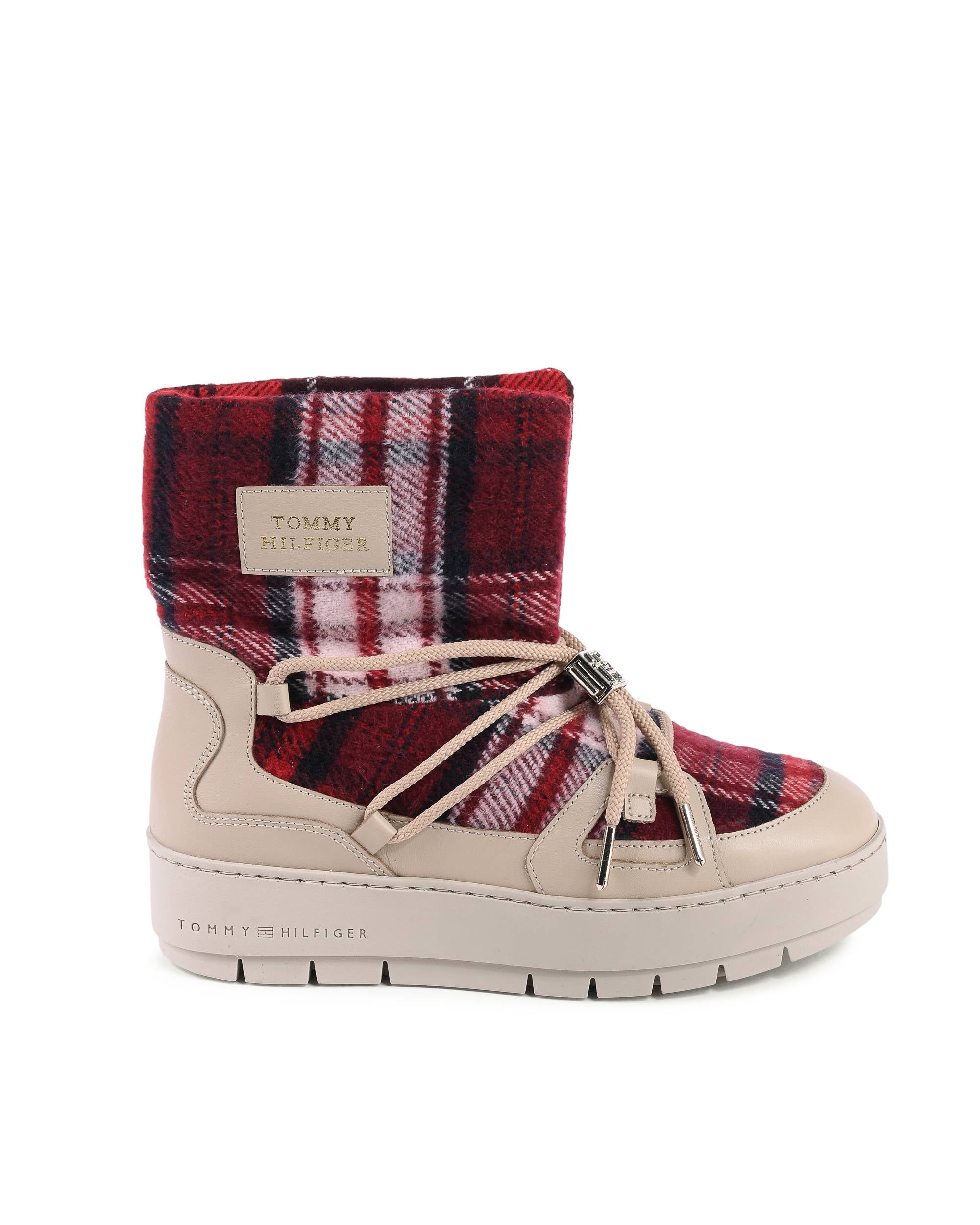 Tommy Hilfiger Donna Stivali BEIGE FW0FW07612ABO