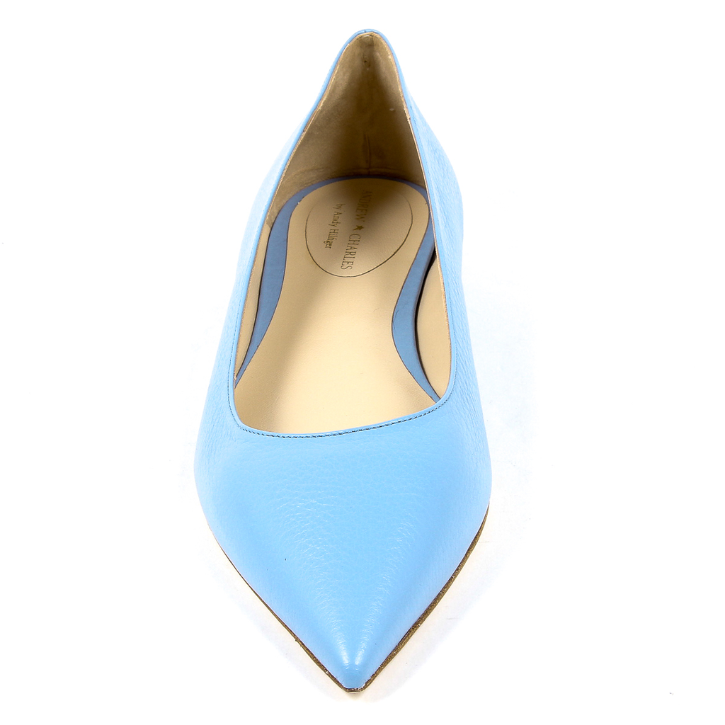 Andrew Charles Ballerina da donna blu chiaro SONIA