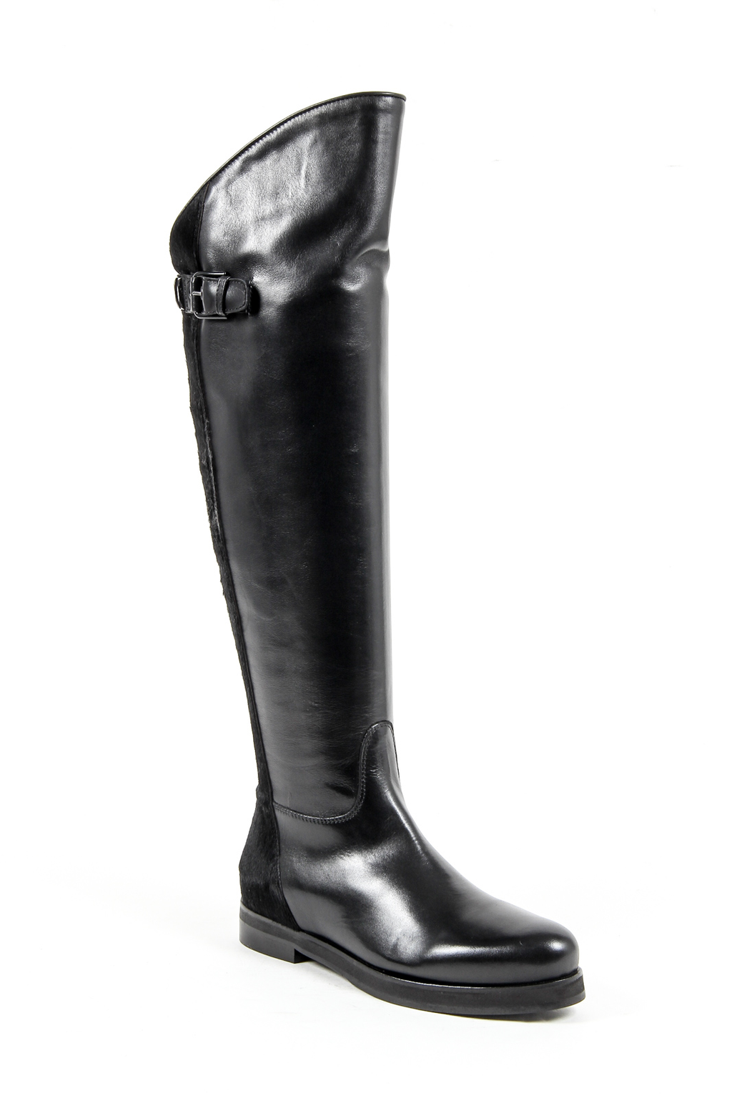 V 1969 Italia Stivale da donna nero FAN