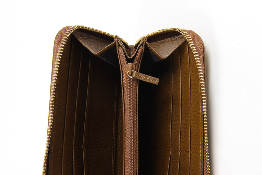 Borsa a mano Gucci da donna in tela di cristallo GG Guccissima con cerniera
