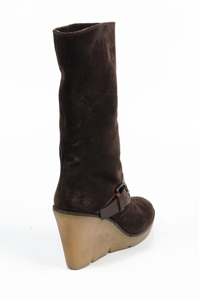 Stivaletto basso da donna Sebastian Milano S3946 VELOUR LUX (Sonia) 538 EBANO